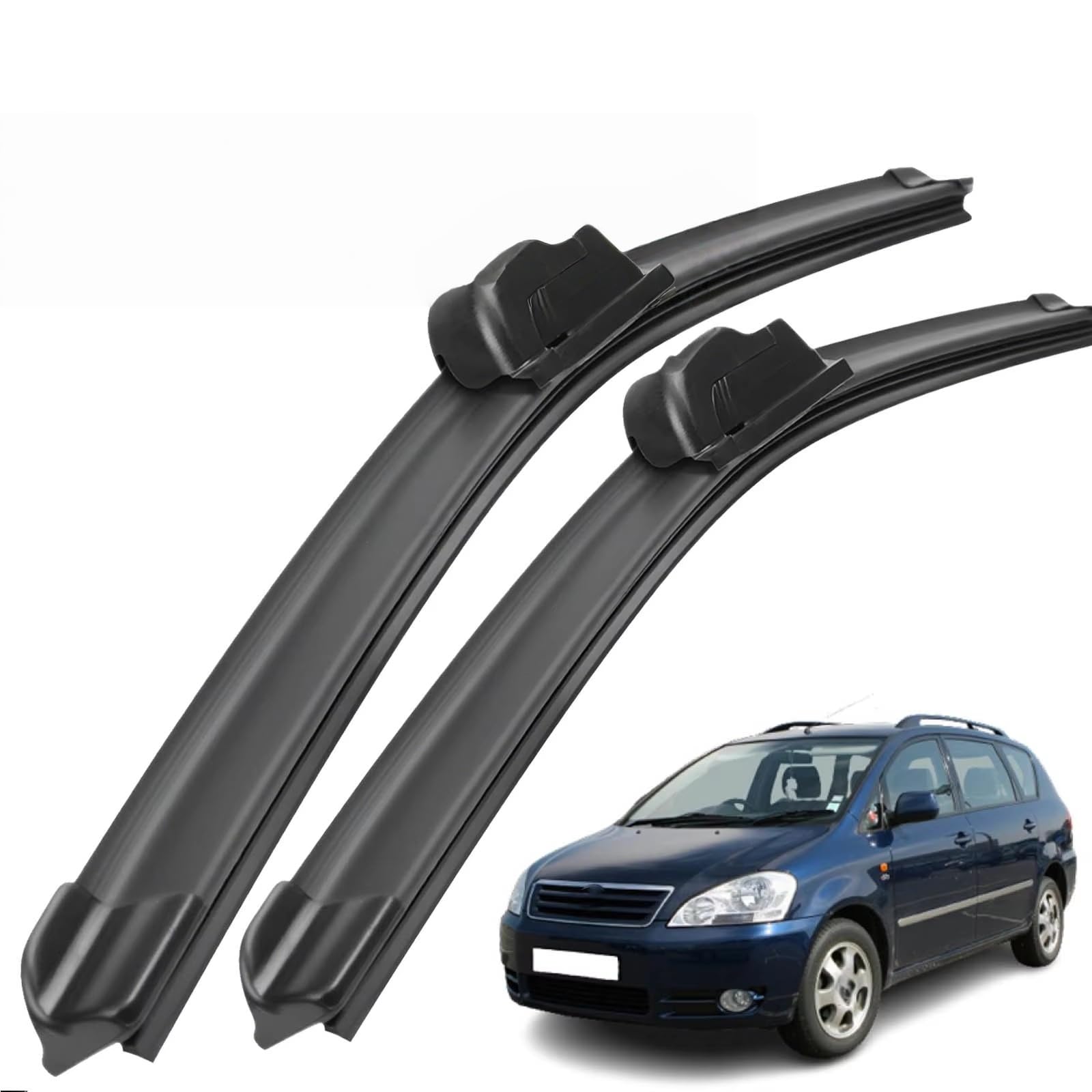 PAPEP Windscreen Wiper Blades for Toyota Avensis Verso Ipsum XM20 M20 2001-2009 26"+16", Front Replacement Wipers OEM Quality Water Repellent Rubber Automotive Windshield