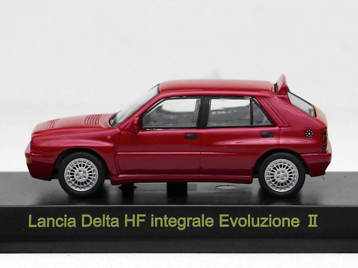 Amazon.co.jp: 1/64 Kyosho Lancia Delta HF Integrale Evo II Red CVS