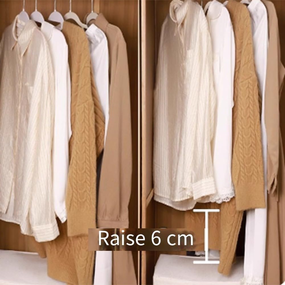 Kunststoff-Kleiderbügel mit kurzem Hals, rutschfeste Textur, platzsparendes vertikales Design für Hemden, Kleider, Jacken, leichter Kleiderschrank-Organizer, Weiß, 10 Stück