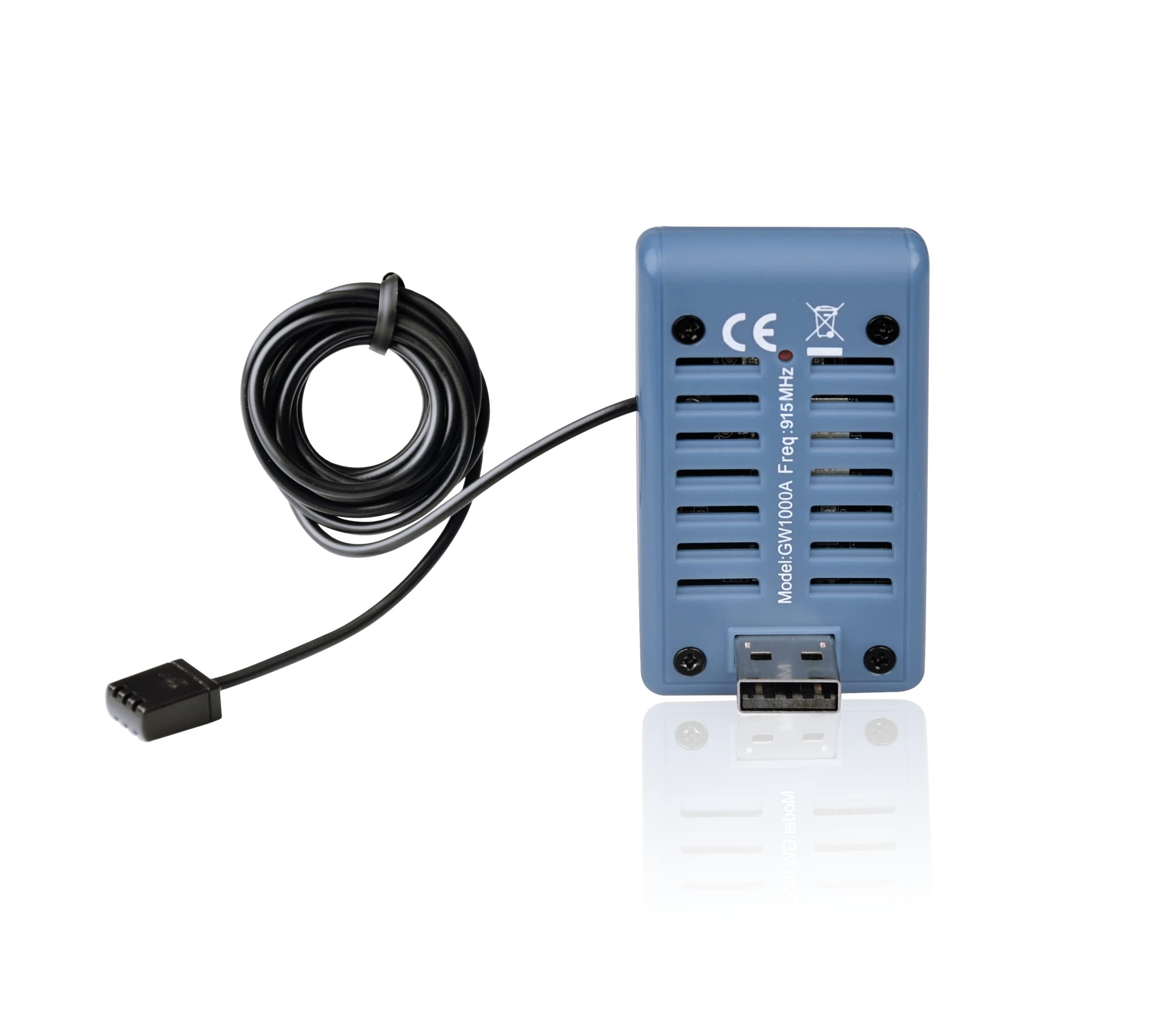 Ecowitt Funk-Wetterstation Gateway - Thermometer Hygrometer Luftdruck Innentemperatur, Sensor GW1100 für Haus, Basisstation für Sensorserie Ecowitt - 2
