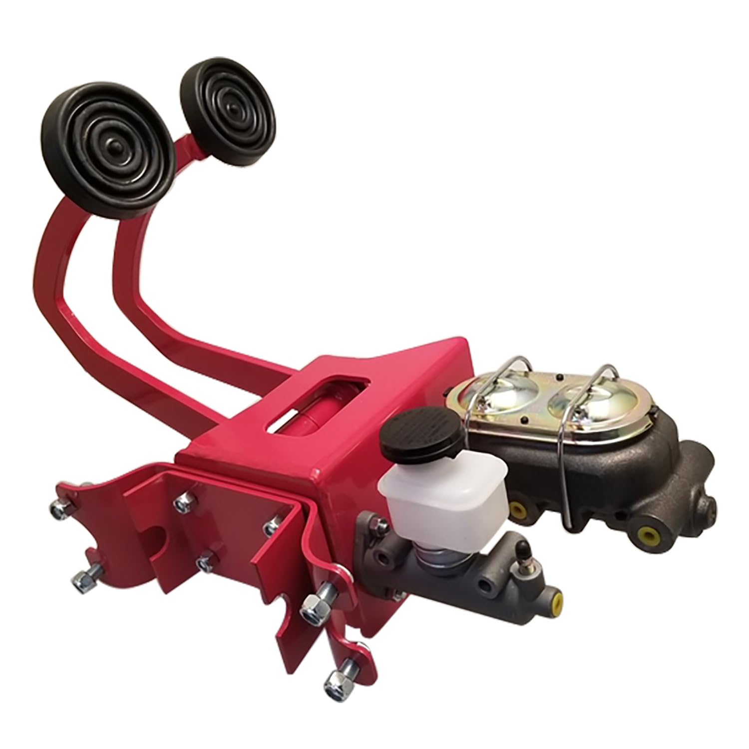 iiLentes Universal Under-Floor Manual Brake/Hydraulic Clutch Pedal Assembly,Manual Clutch Pedal Assembly Master Cylinder For F-ord Chevy Street Rod : Automotive