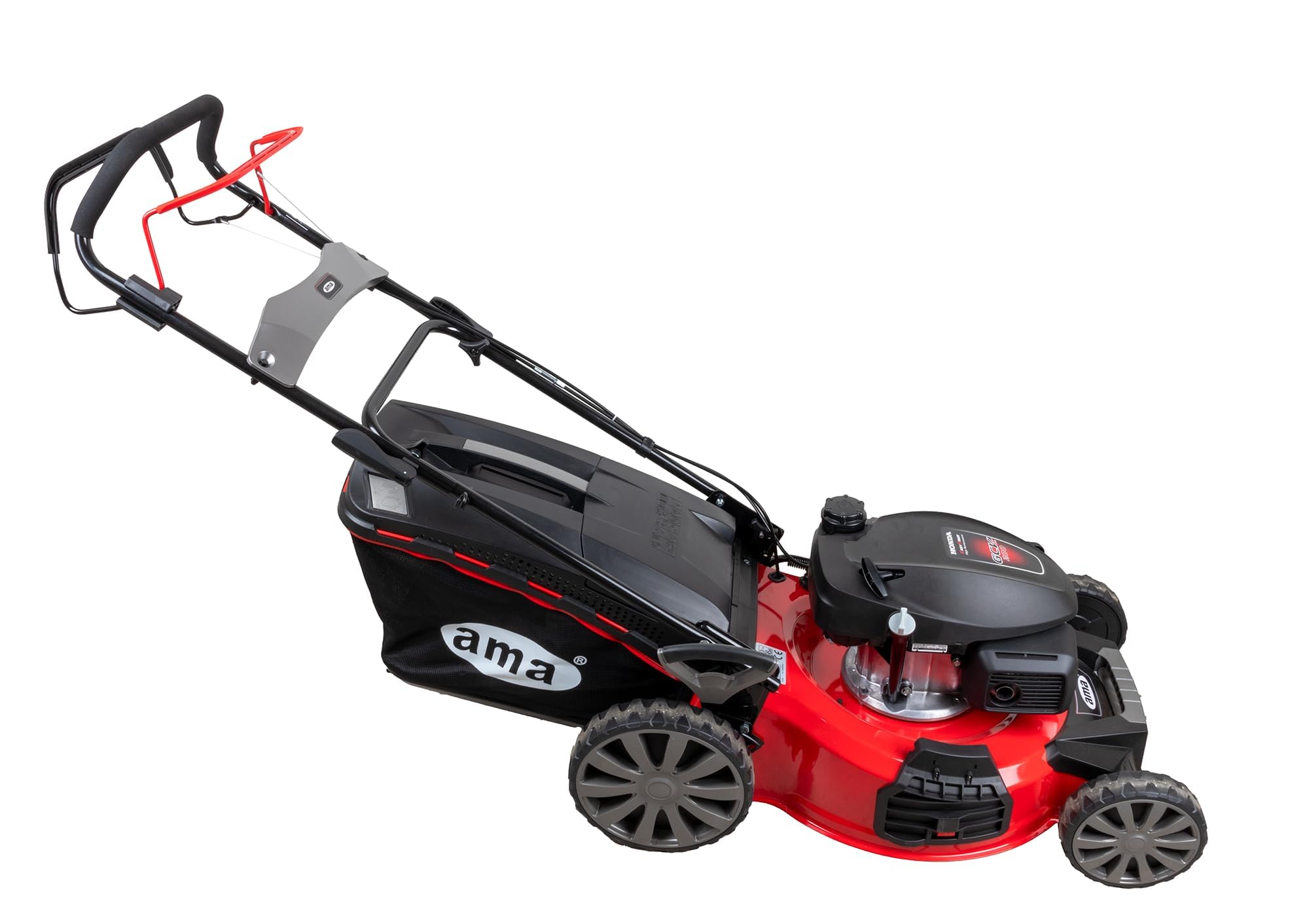 Ama Rasaerba a Trazione TRX 531H con Motore Honda GCV200 OHV, 53 cm di Taglio, Funzioni 4 in 1, Ideale per Giardini Fino a 2000 mq