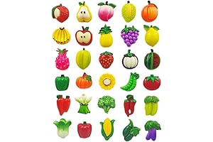 Charming Fruits and Vegetables Fridge Magnets for a Dash of Nature in Your Kitchen