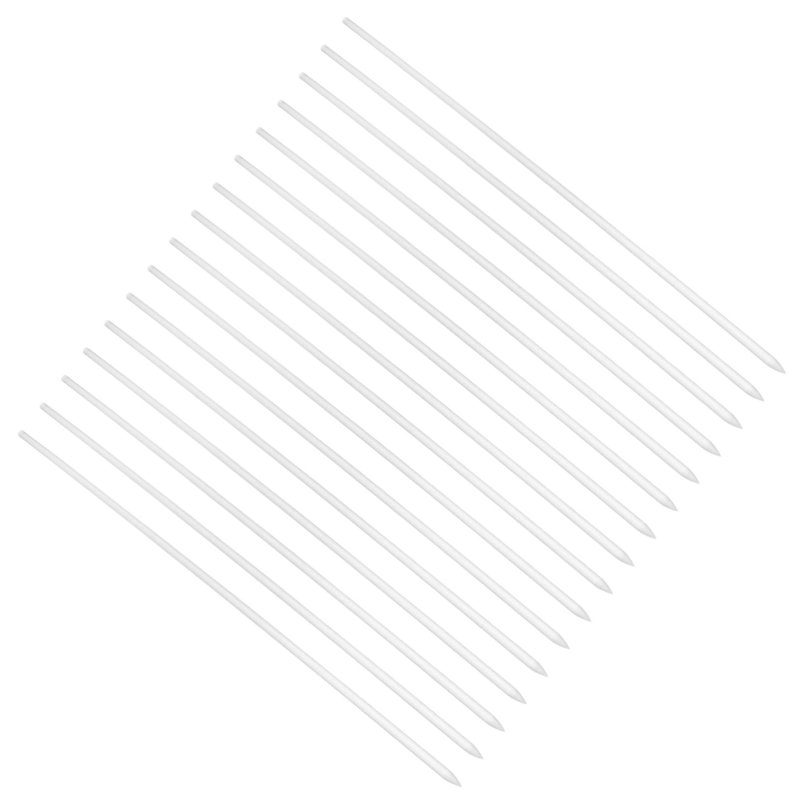 BESTonZON 2 Ensembles Support De Plantes Acrylique Transparent Lot de Piquets pour Fleurs Et Plantes Grimpantes Système De Soutien Vertical pour Et Intérieur 16 Pièces * 2