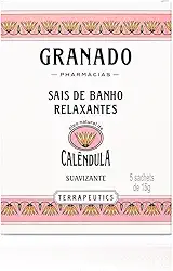 Granado Sais De Banho Terrapeutics, Calêndula, 15g, 5 Unidades