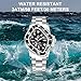 ILLIMITE Melting Automatic Watches for Men Japanese Miyota 8215 Self-Winding Mechanical Movement Women Watch Waterproof Stainless Steel Art Surrealist Wrist Watches Pea001