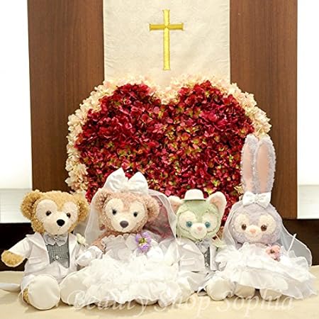 Amazon Co Jp ダッフィー シェリーメイ ジェラトーニ ステラ ルー ウエディング コスチュームセット 4着セット 結婚式のウェルカムベアに オリジナルハンドメイドコスチューム おもちゃ Amazon Co Jp ダッフィー シェリーメイ ジェラトーニ ステラ ルー ウエディング コスチュームセット 4着セット 結婚式のウェルカムベアに オリジナルハンドメイドコスチューム おもちゃ