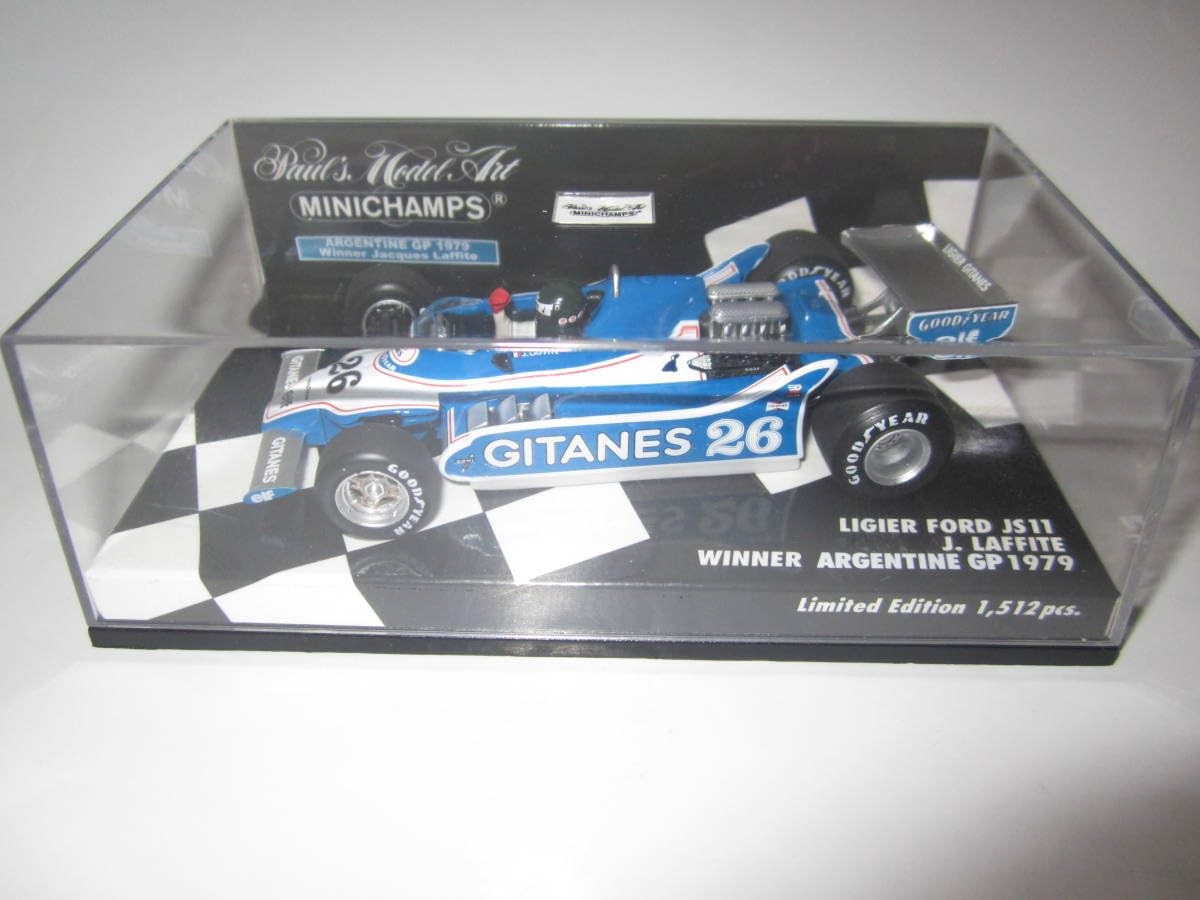 Amazon | PMA ミニチャンプス 1/43 リジェ JS11 ブラジルGP改造 1979年