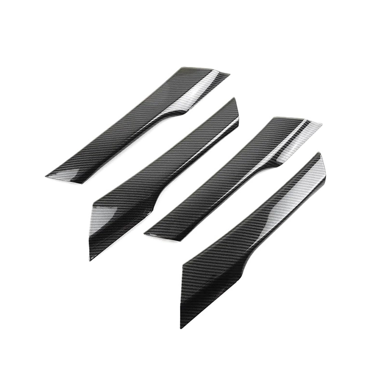 THXZINGLWG Compatible for VW Tiguan 2008-2016 Car Styling Accessories Interior Door Armrest Handle Pull Cover Trim(Carbon look)