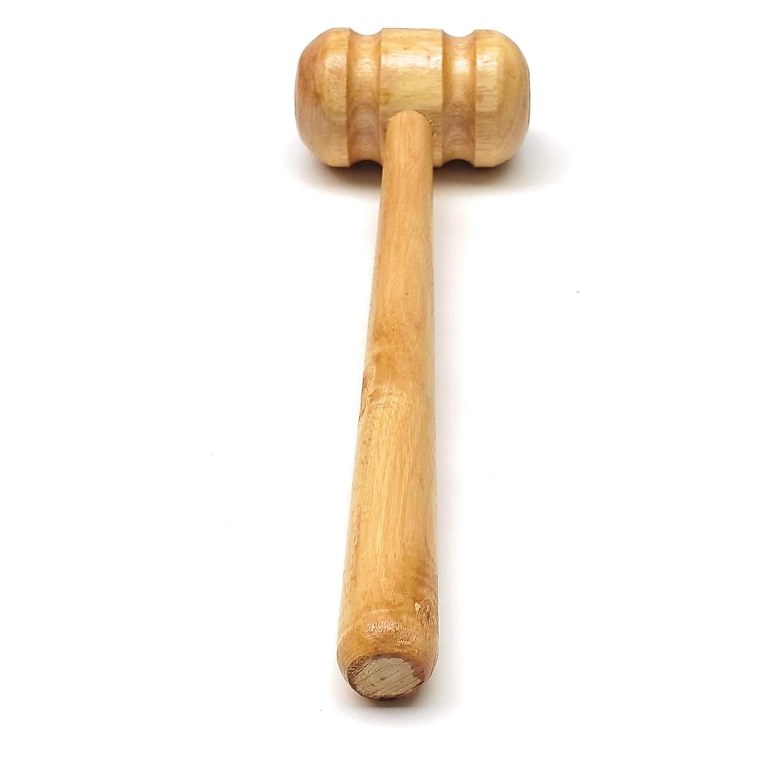 Sujata Sports Cricket Bat Wooden Mallet Hammer | Wooden Bat Mallet for Knocking to Improve Bat | Wooden Knocking Hammer Mallet Double Sided 1
