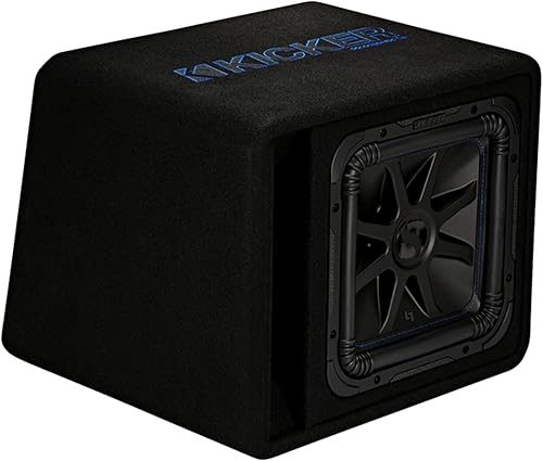 KICKER Subwoofer VL7S122 L7S de 12" en caja ventilada de 2 ohmios
