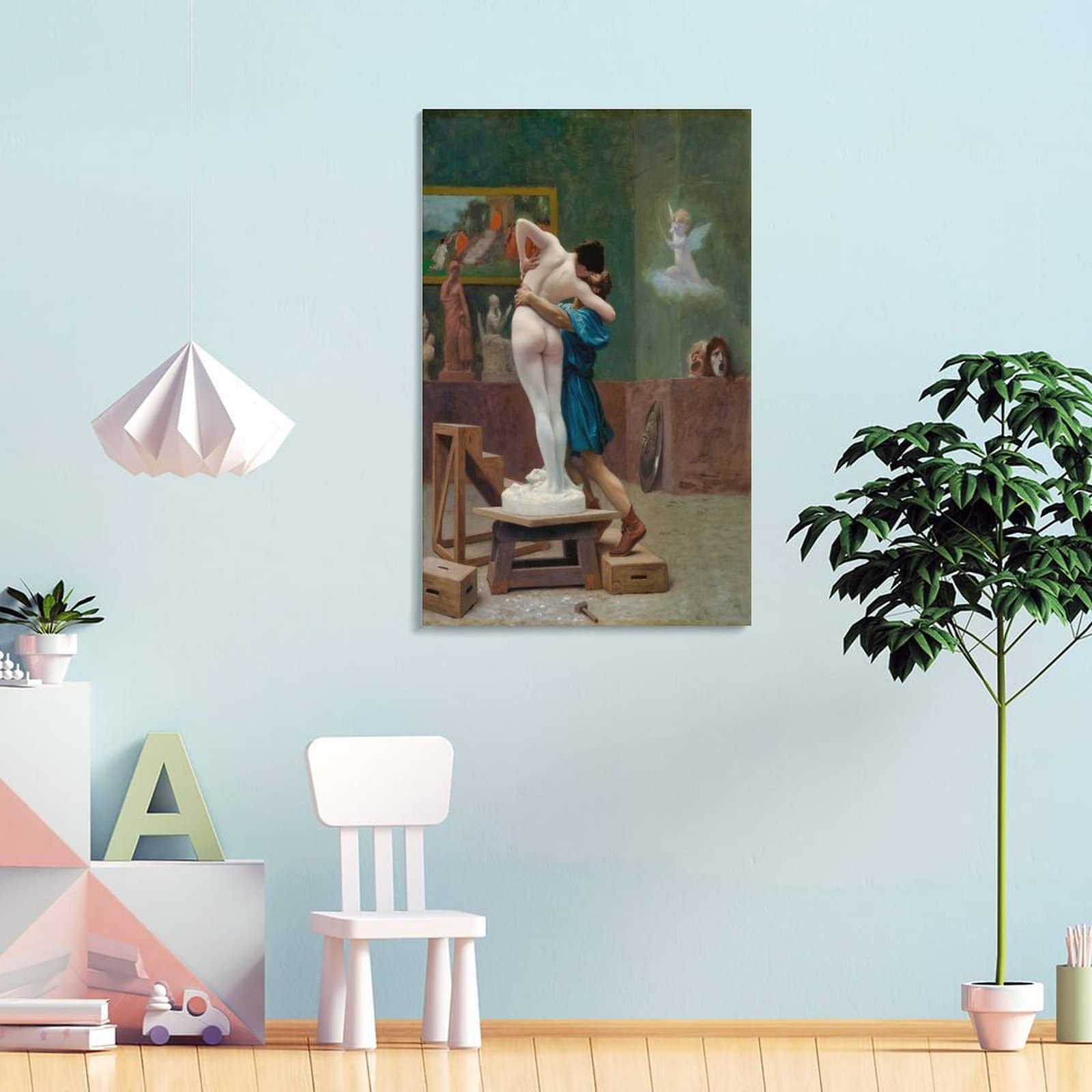 Amazon.co.jp: ポスターJean Léon Gérômeアカデミーの画家ジャン