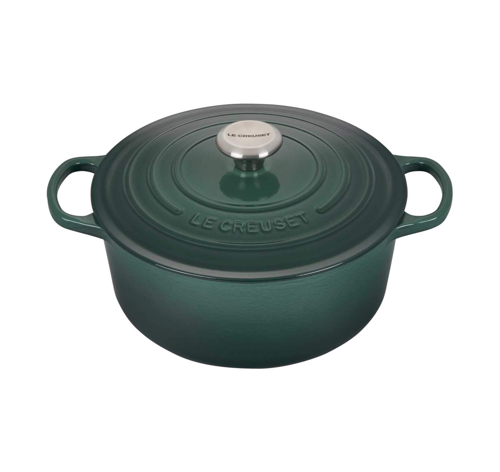 Le Creuset Enameled Cast Iron Signature Round Dutch Oven, 5.5 qt., Artichaut