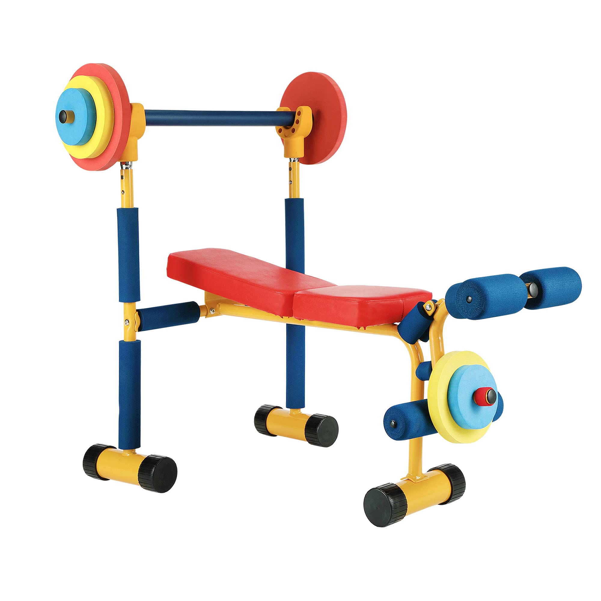 Buy Sandinrayli Kids Workout Equipment, Toddler Weight Bench Set