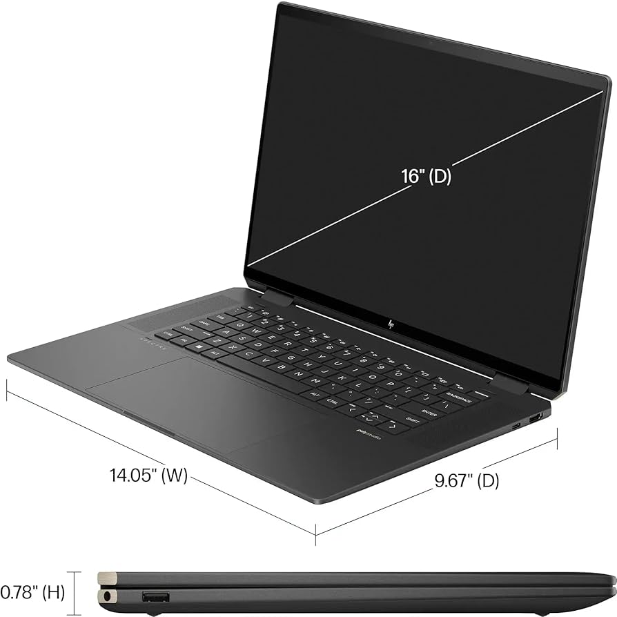 美品 HP Spectre x360 16 Ultra732GB RTX4050 Amazon.com: HP Spectre x360 Home & Business 2-in-1 Laptop