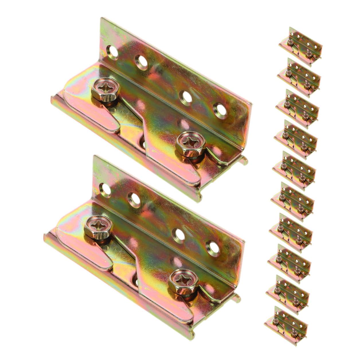 Supports de connexion pour cadre de lit Cabilock anti-grincement pour tête et pied de lit