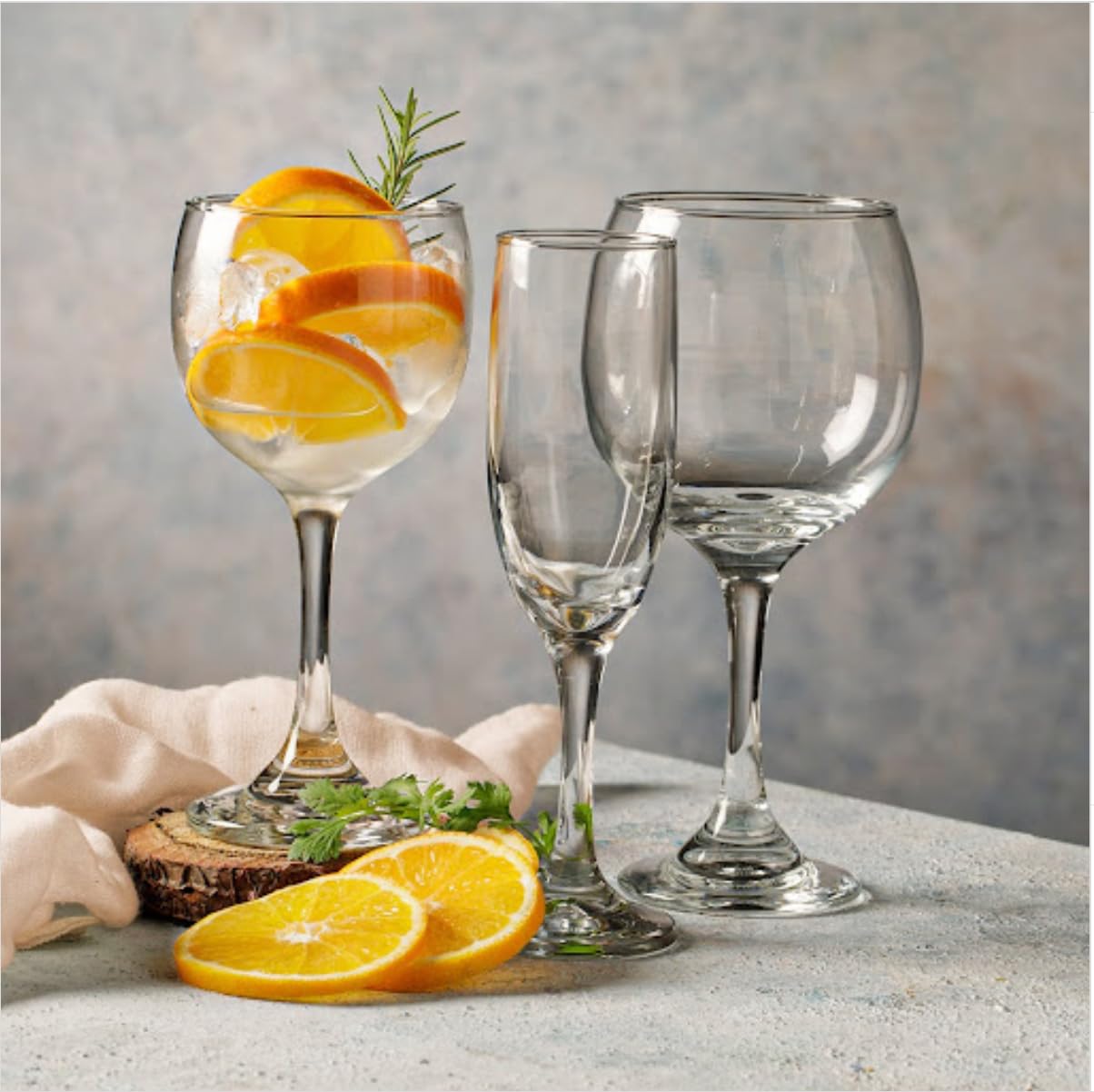 Amazon.com | Cristar Premiere Champagne Flutes, 6.5oz Champagne