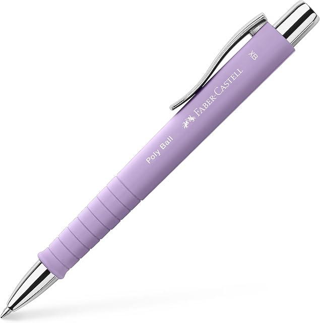 Faber-Castell Poly Ball Edition długopis, XB - słodki liliowy, fioletowy