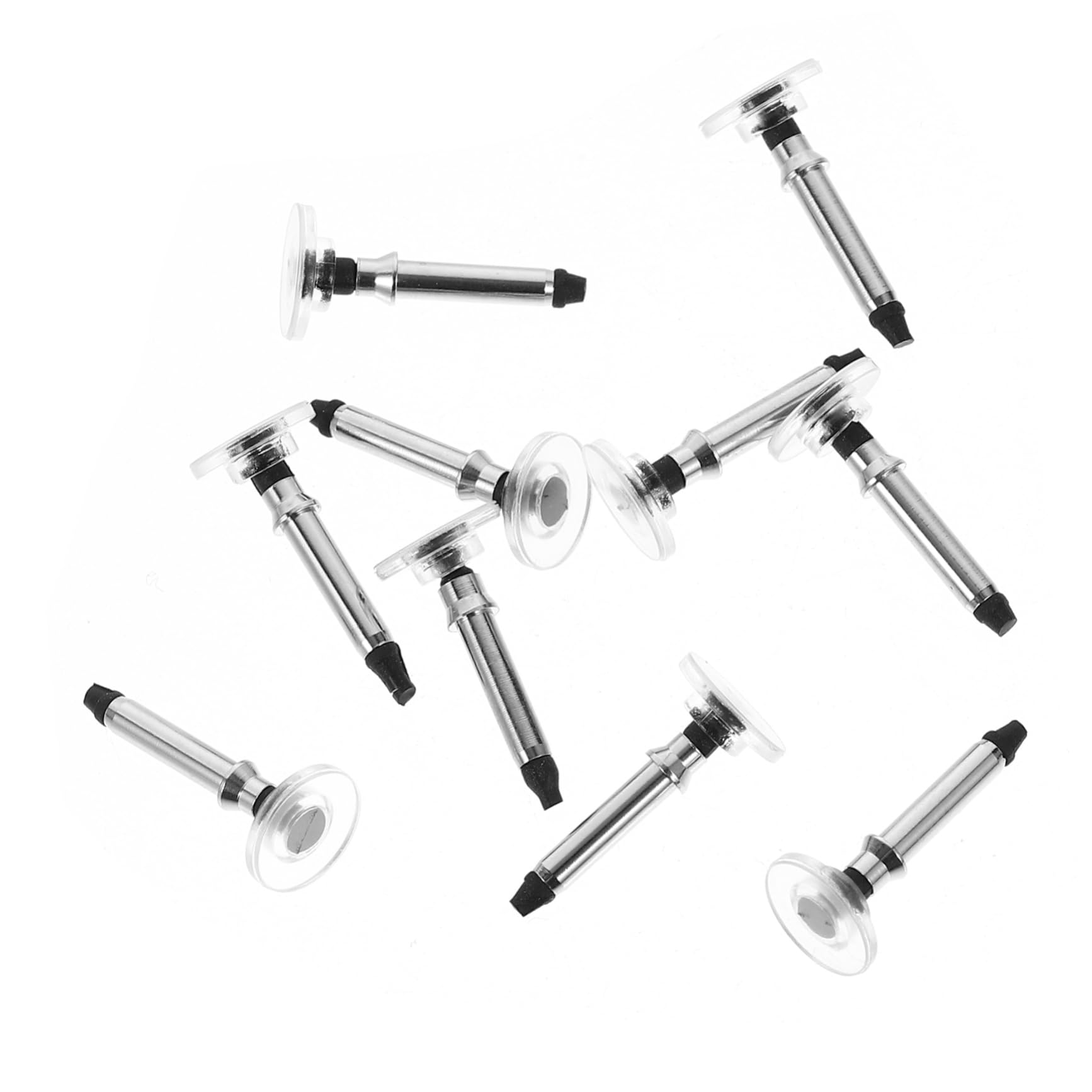 Uonlytech 50piezas Puntas De Repuesto para Lápiz Táctil De Punta De Disco para Pantallas Táctiles Compatible Teléfonos Tabletas y Laptops Diseño Versátil y Fácil Instalación