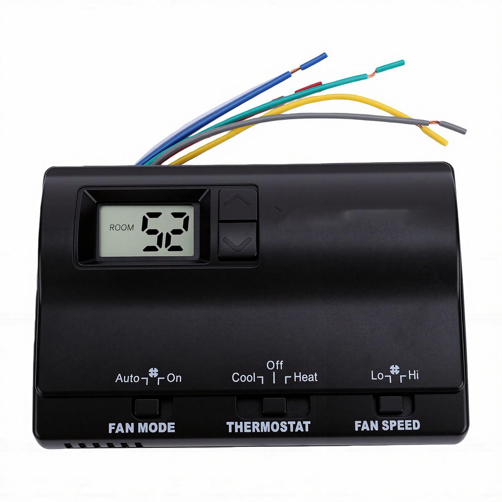 Termostato Digitale per, 83303862 per Controller Mach Serie 8330 Montato a Parete per Riscaldamento e Raffreddamento, con 3 modalità, Cavi Codificati a Colori