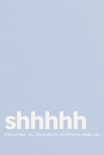 SHHH Libreta punteado de escritura libre Blanburi A5 Azul - 100 pag (Papelería Blanburi, hojas para pausar)