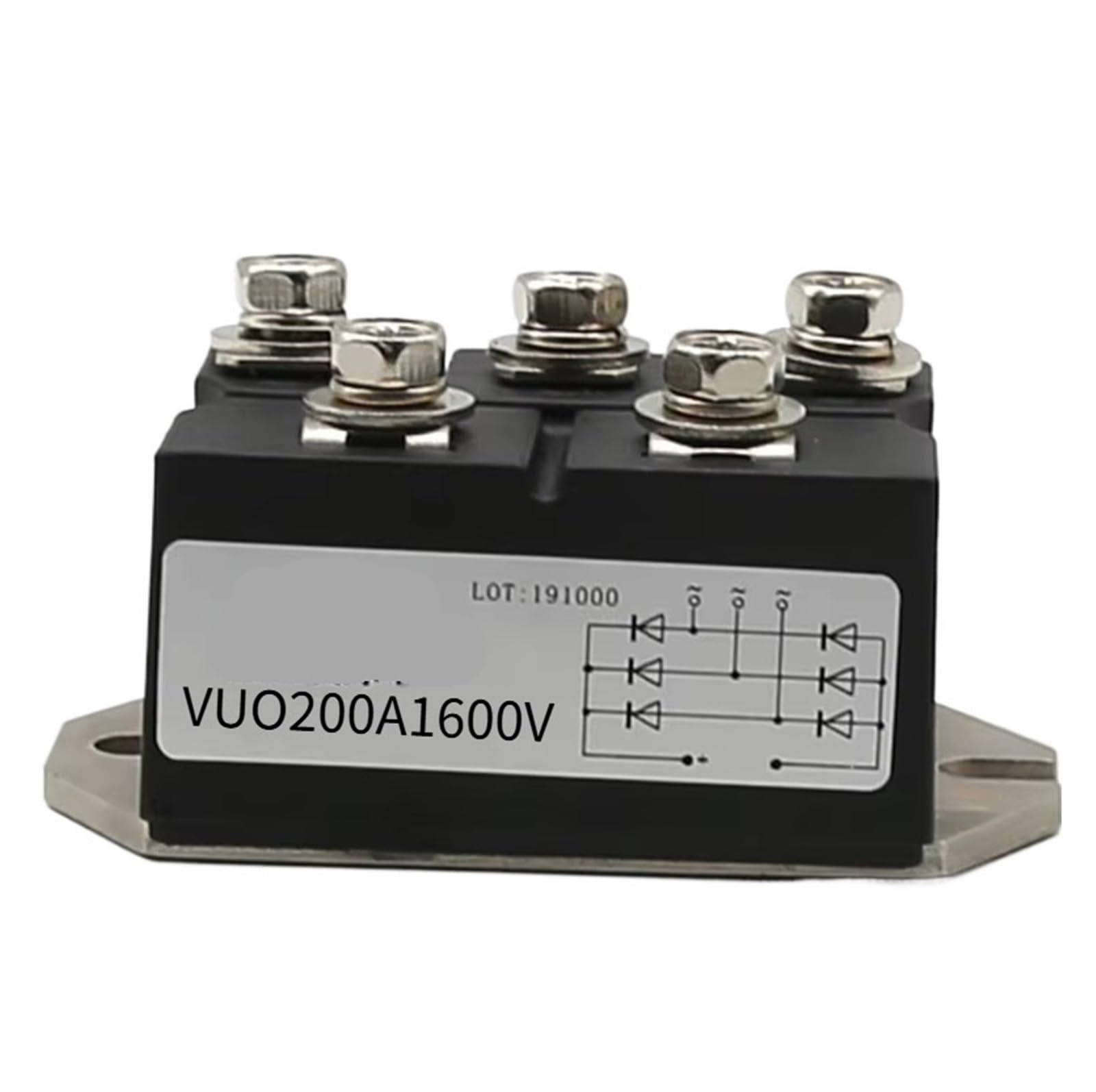 SJJBVPYX 200A three-phase rectifier bridge module MDS200A AC input DC output 1600V