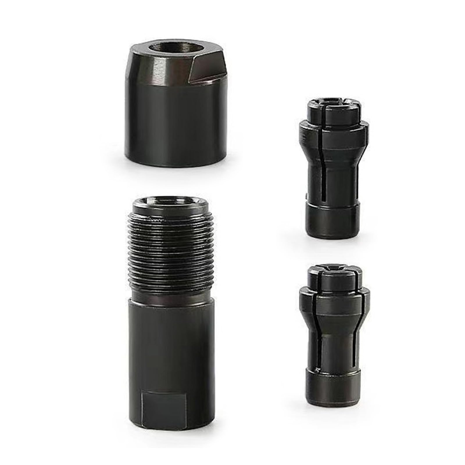 Conversion for Angled Grinder to Straight Grinder Featuring 3mm and 6mm Collets 5/8-11 Thread Double Collet Angled Converter Set