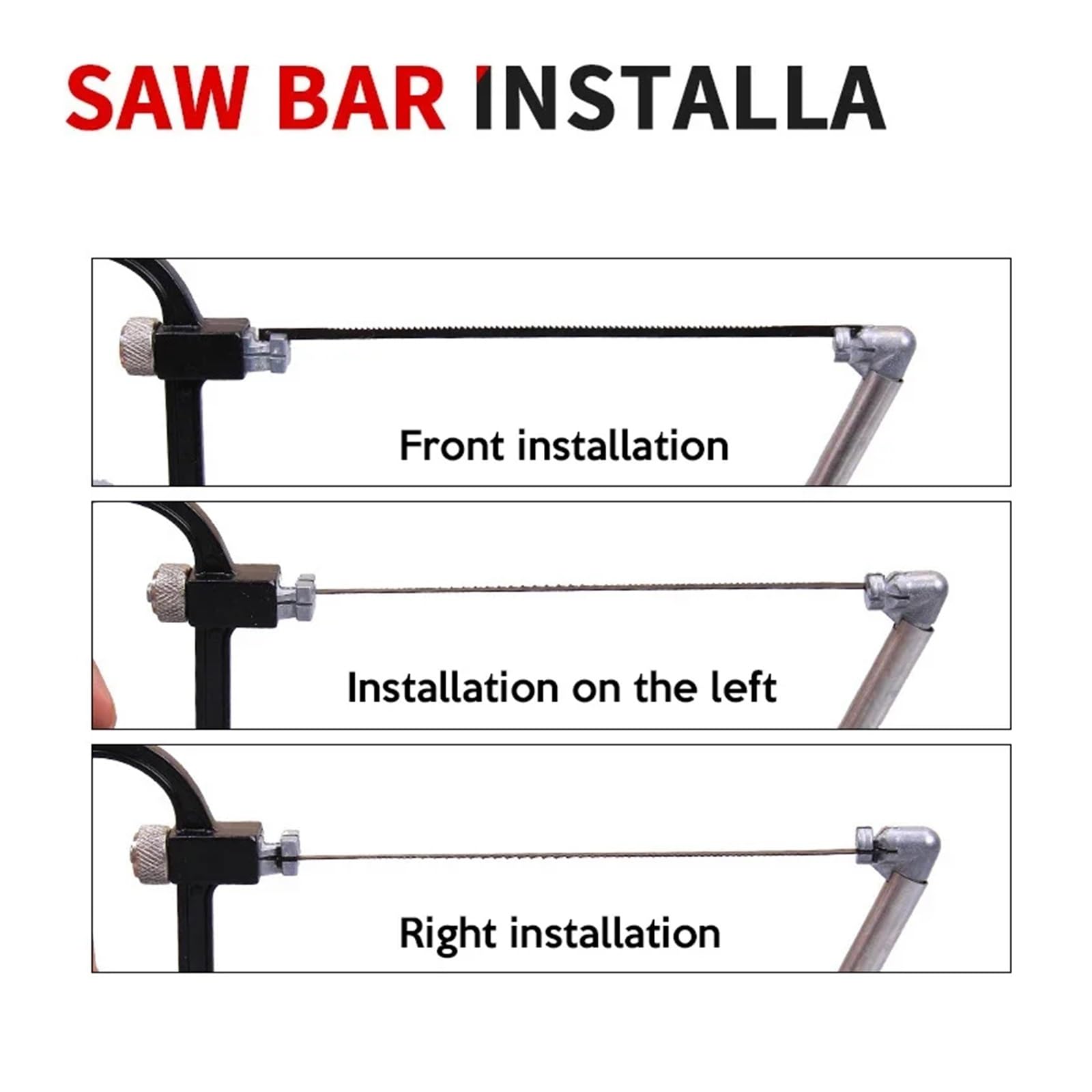 Piła 7w1 uniwersalna ręczna DIY stal metalowa drewno szkło zestaw 6 ostrzy obróbka drewna model do obróbki metalu narzędzie hobbystyczne(Red 12in1 magic saw)