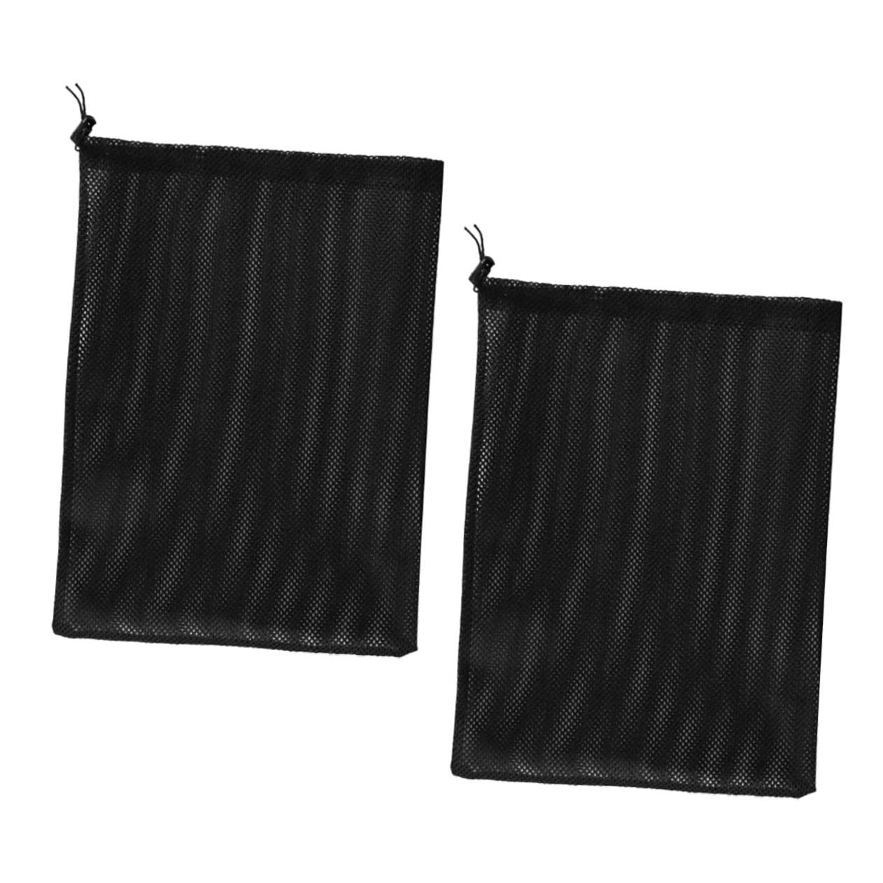 OFFSCH 2pcs Pond Pump Filter Bag Polyester Mesh Screen Bag for Small Water Pump