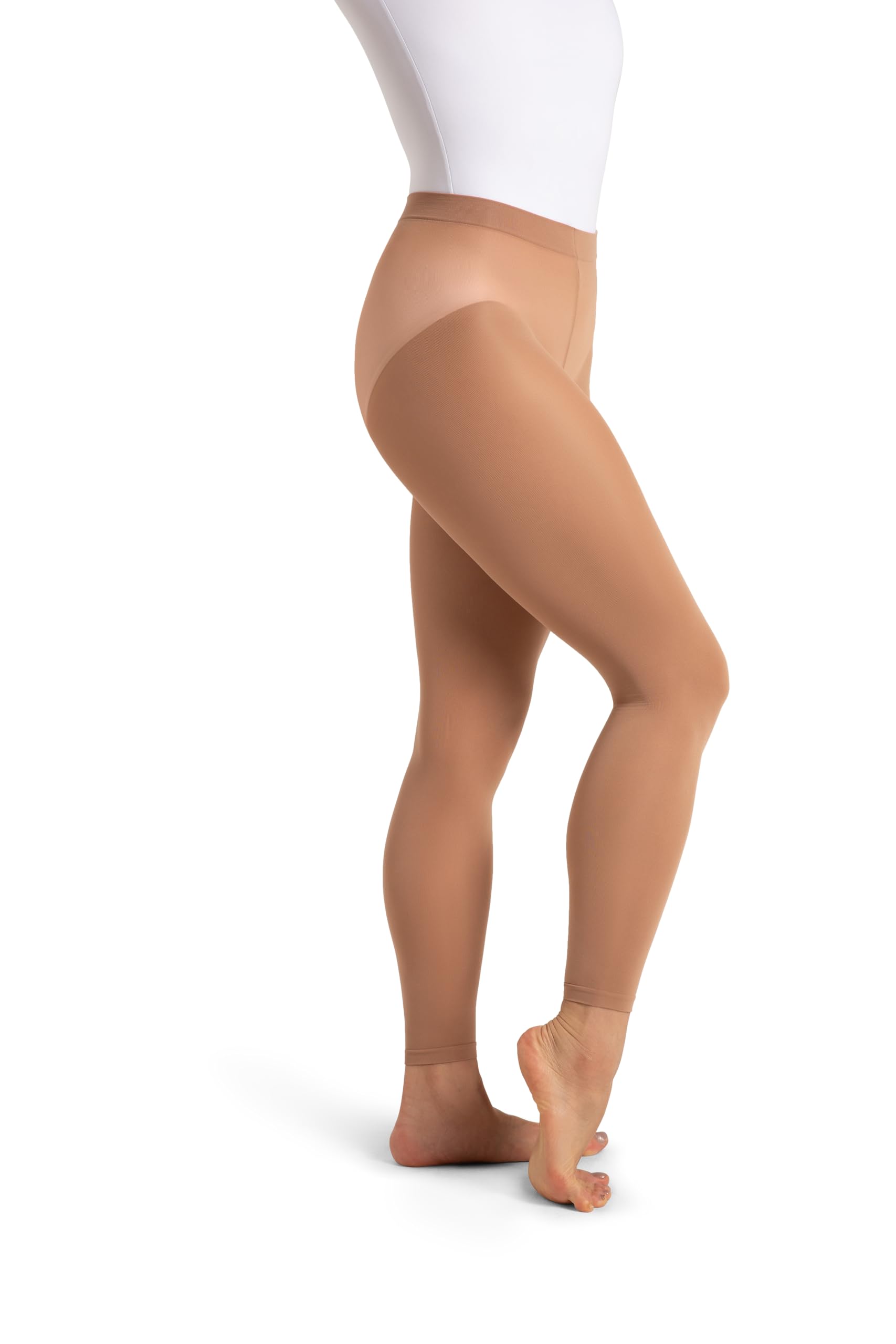 Capezio Damen Footless Tight With Self Knit Waistband Eng (3er Pack)