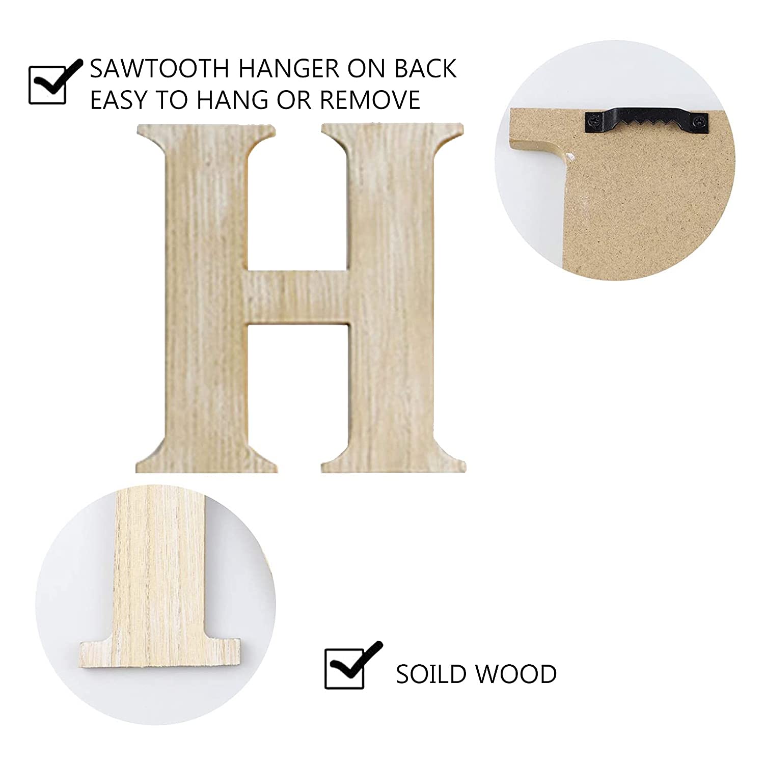 JUJIAN Inicio Letrero De Cuero con Corona Artificial de Eucalipto, Letras de Hogar para Decoración de Sala de Estar (Propiedad)