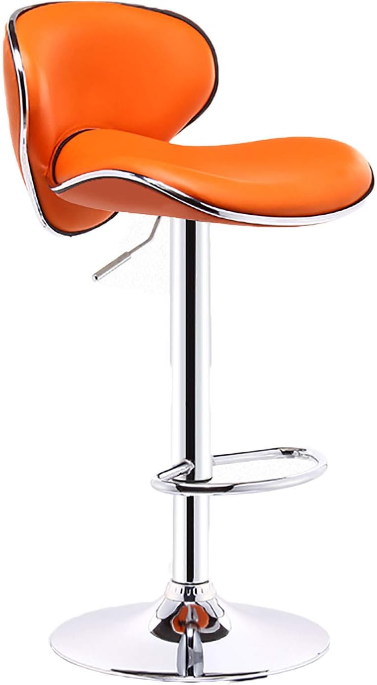 XIAOQIAO Height Adjustable Bar Stool, Counter Height Swivel