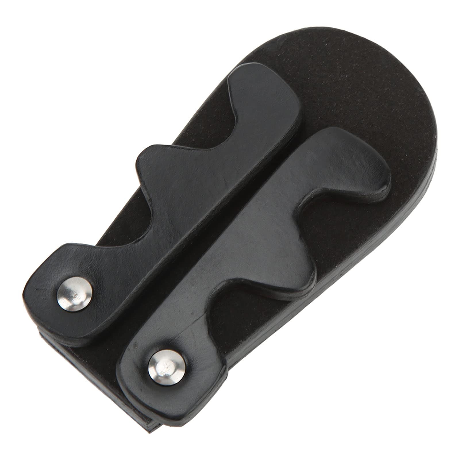 Fockety Pool-Stick-Halter, Tragbare Zusammenklappbare Queue-Halterung Queue-Halter Hält 4 Queues Gegen den Tisch, Sattelleder-Billard-Queue-Rack Pool-Queue-Halter-Klaue für Billardtisch