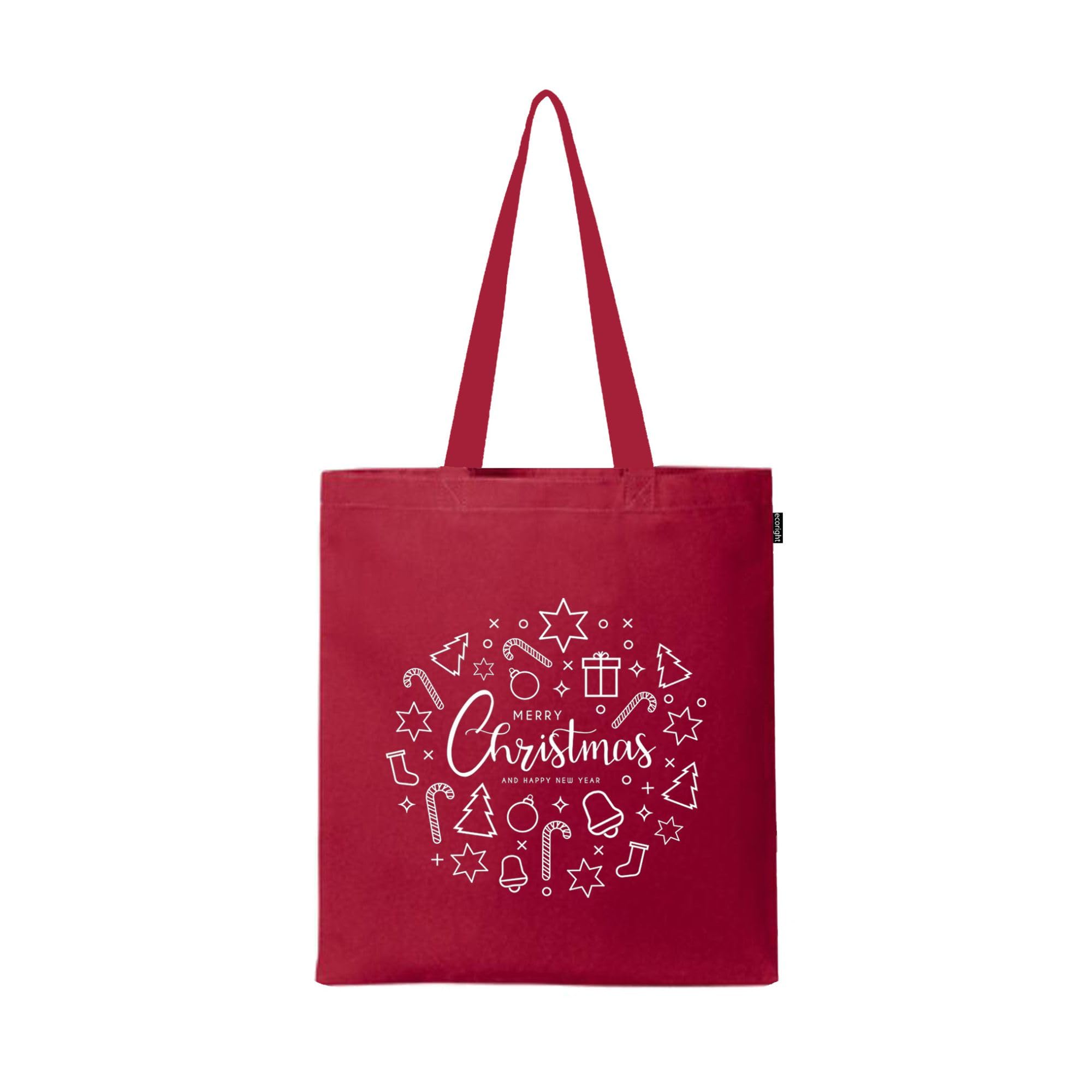 Eco Right Tote Bags for Women, Trendy & Reusable Grocery Bag, Cotton Tote Bag for School, Daily Use, Shopping & Beach