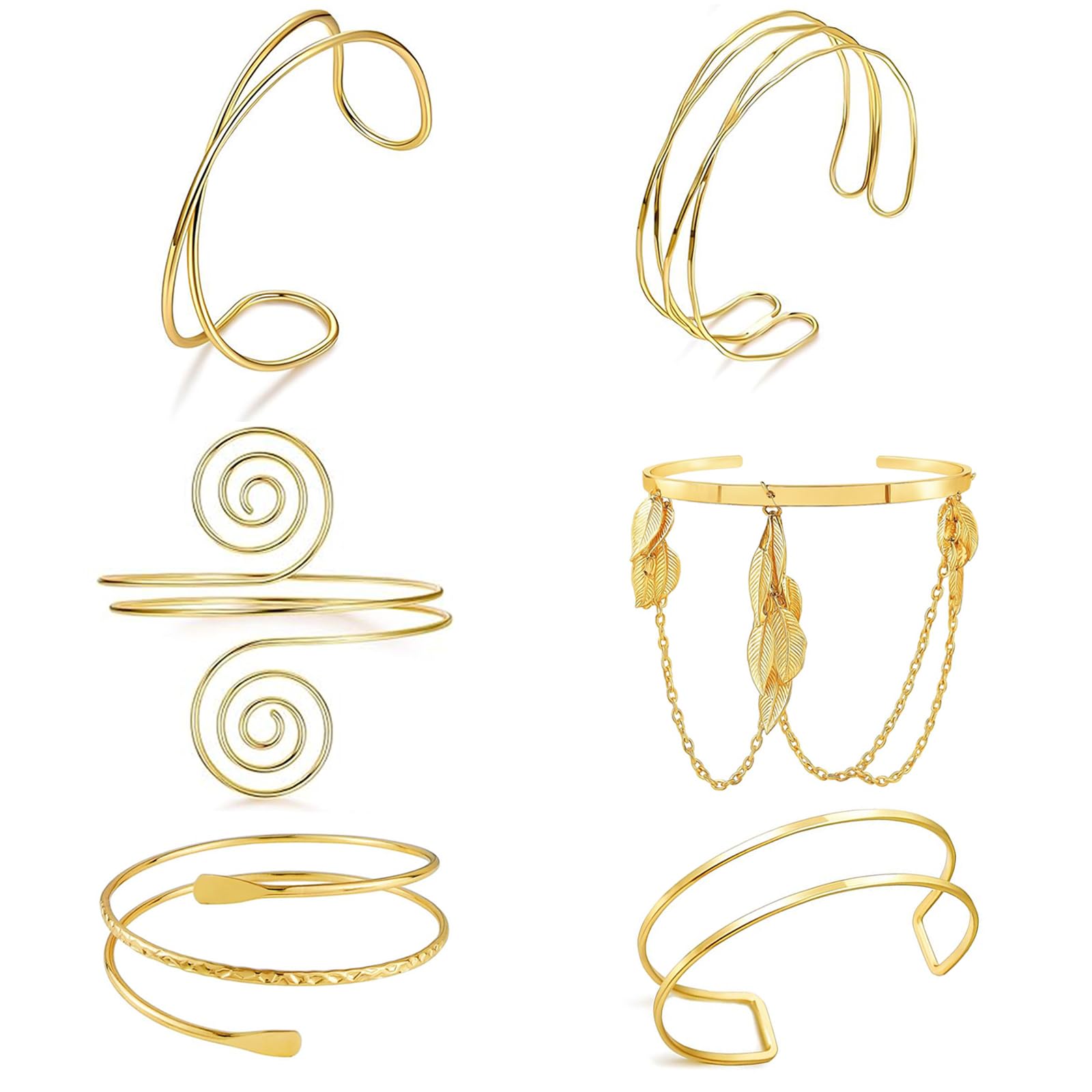 Gold Upper Arm Bracelet, Upper Arm Bracelet