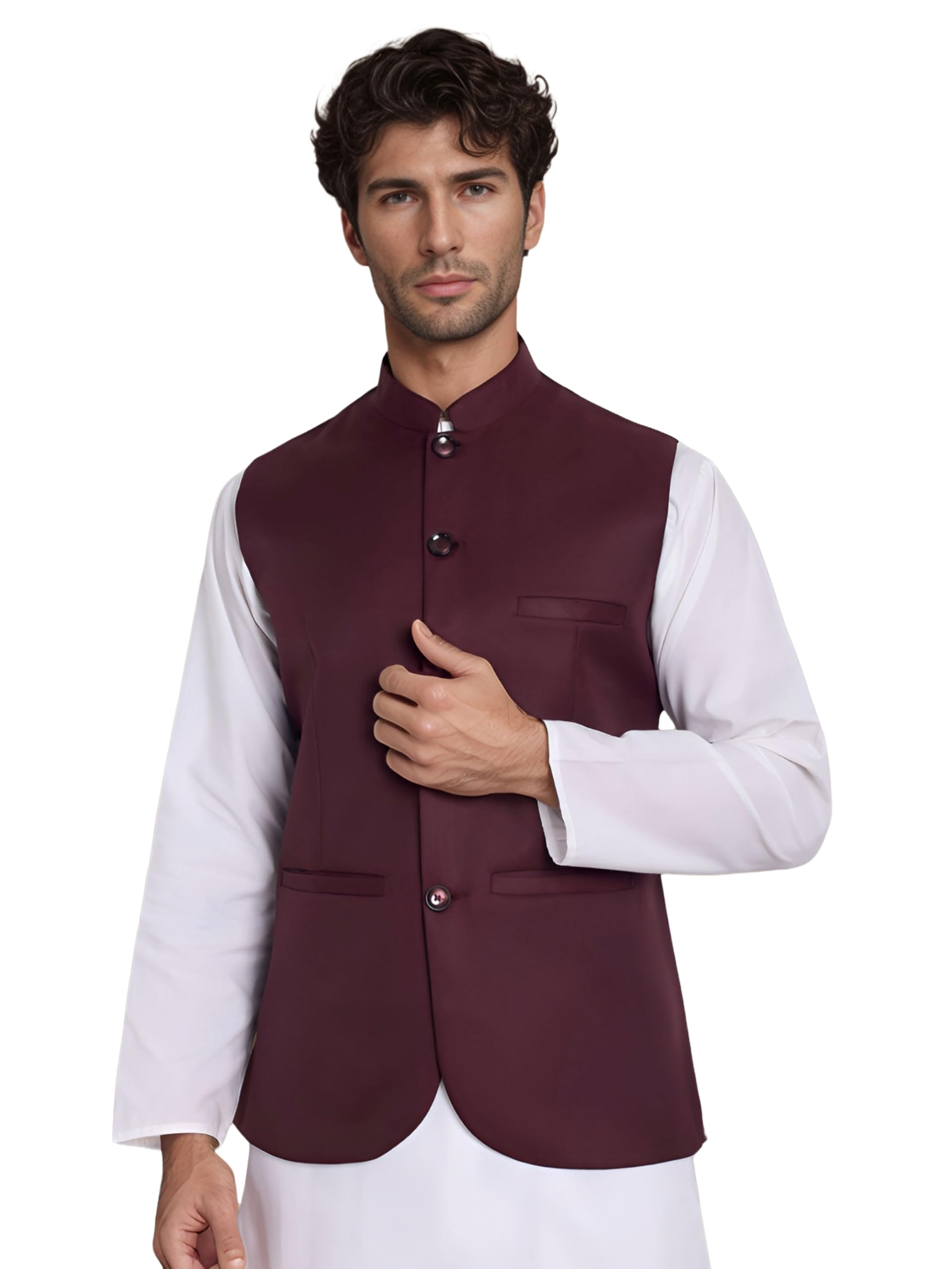rocksy Bandi Modi Koti, Nehru Jacket for Men, Cotton Waistcoat for All Occasion: Diwali, Wedding, Ethnic, Office Party, Formal & casual Look-picture-27