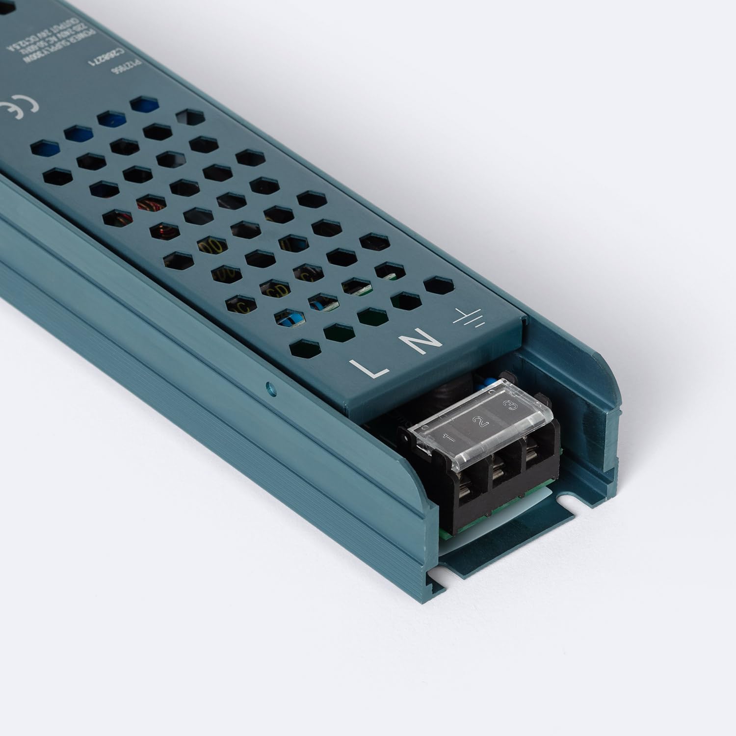 LEDKIA Fuente de Alimentación Regulable Triac y 0-10V 24V DC 300 W | Control de Intensidad Dual | Ideal para Tiras LED y Sistemas de Iluminación Interior | Compacta y Segura