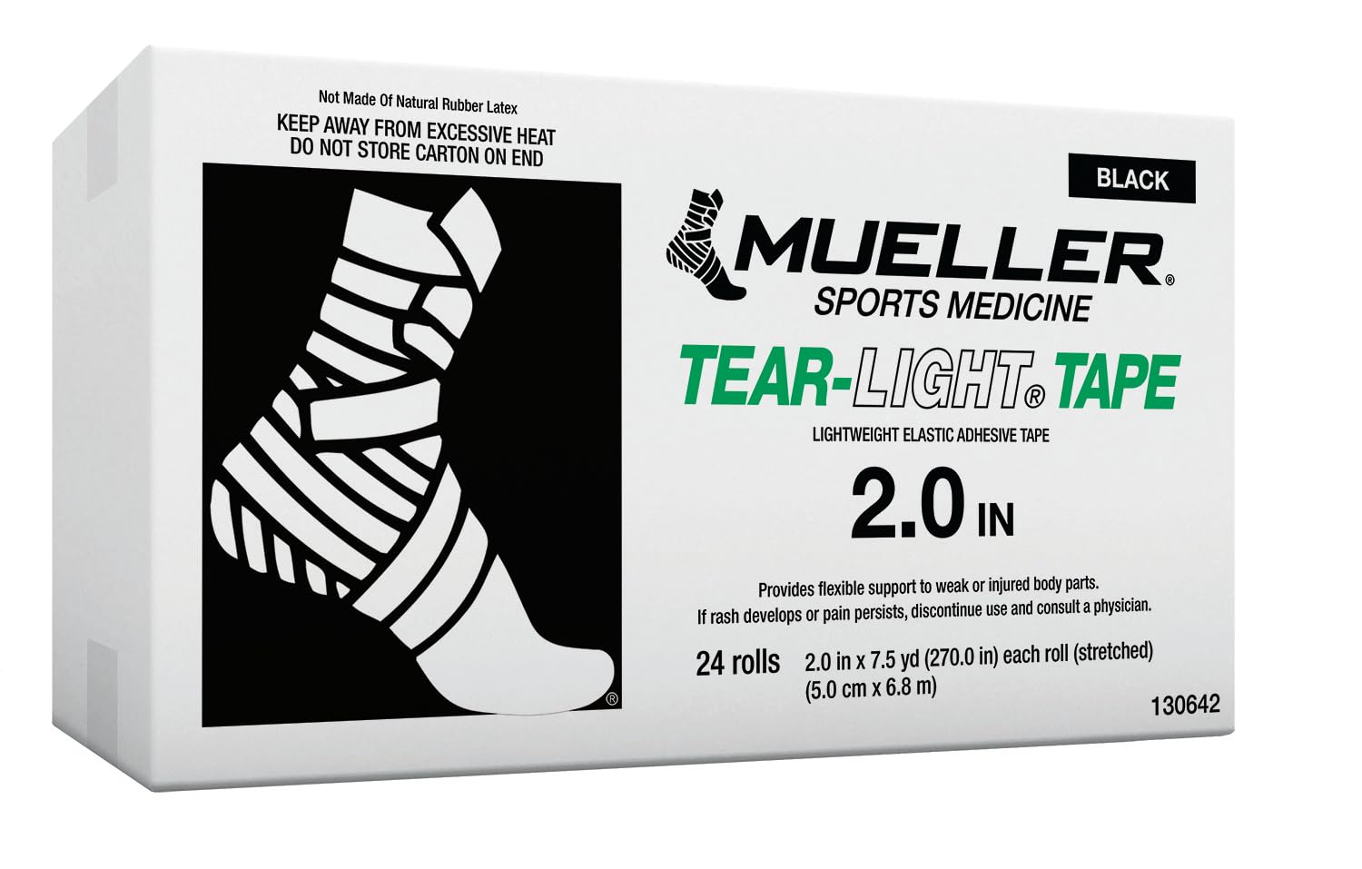 MUELLER Venda Tear-Light Tape, Unisex Adulto