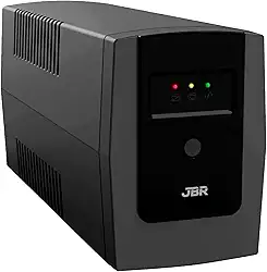 Nobreak JBR Guard 1200VA entrada e saída 120v Preto