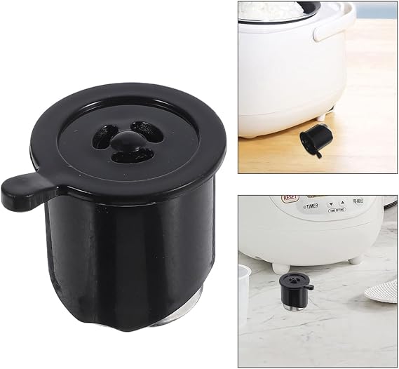 Universal Electric Pressure Cooker Valve Rice Cooker Steam Release Valve Replacement Pressure Relief Safety High Temperature Resistant Kitchen Accessory for Easy Installation