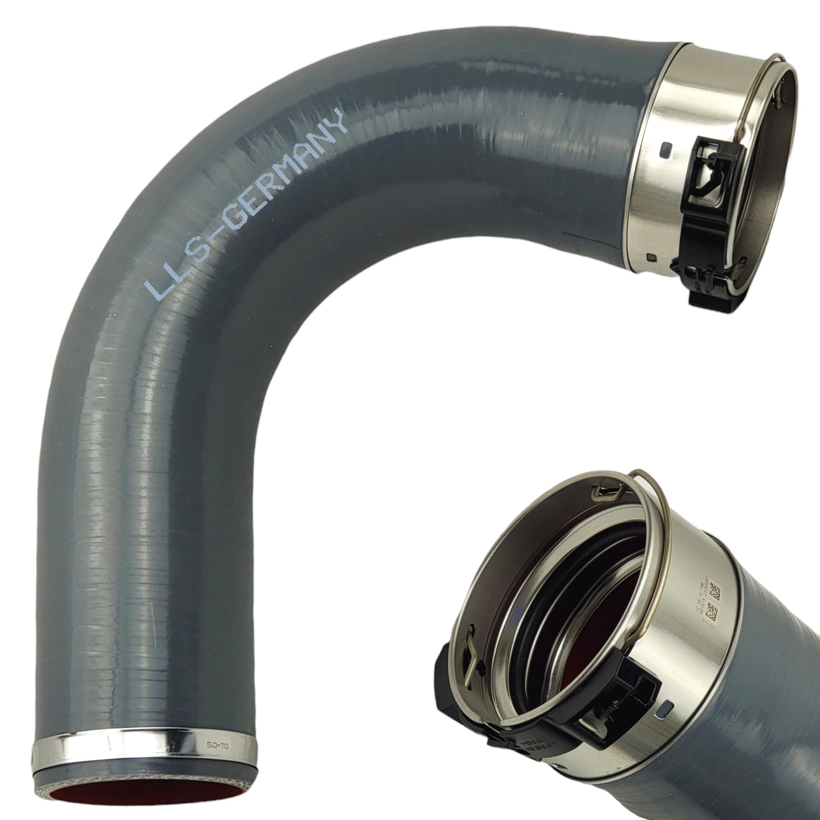 LLS-GERMANY Ladeluftschlauch Turboschlauch kompatibel mit Ren ault Master III, 2.3 dCi, 1446300Q2E, 1446300Q2M, 1124095, 1302315, 144600588R, 95519367, 95524209, 144609413R, 1446300Q3C
