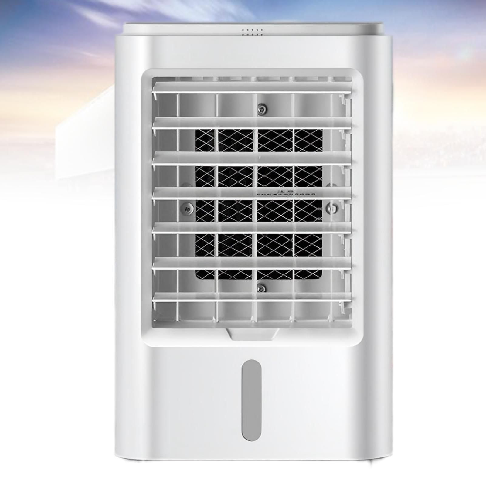 ExoticaBlend Mini RV Air Conditioner, Portable Air Conditioners Fan, Evaporative Air Cooler with 3 Wind Speeds & 3 Timers, Cooling Fan for Camper Van Truck 12V