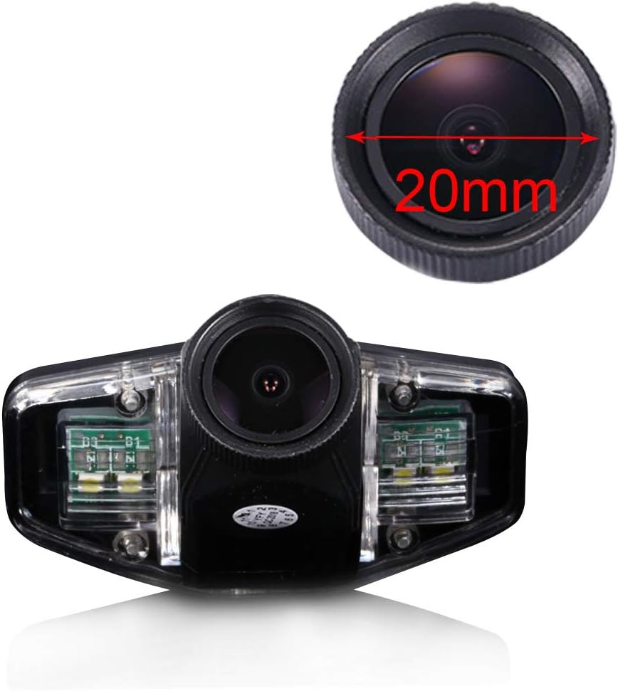 Super HD CCD Sensor Vehicle 20mm 170 Wide Angle Night Vision Rear View IP68 Reverse Backup Camera for Honda Accord/Acura TSX/Pilot/Civic EK/Civic FD/Odyssey