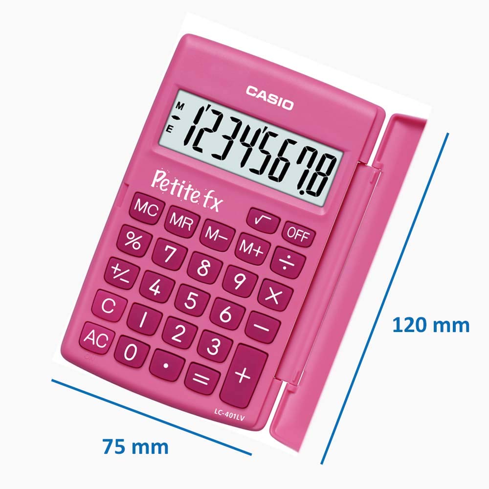 Kalkulator Casio Mały FX Różowy