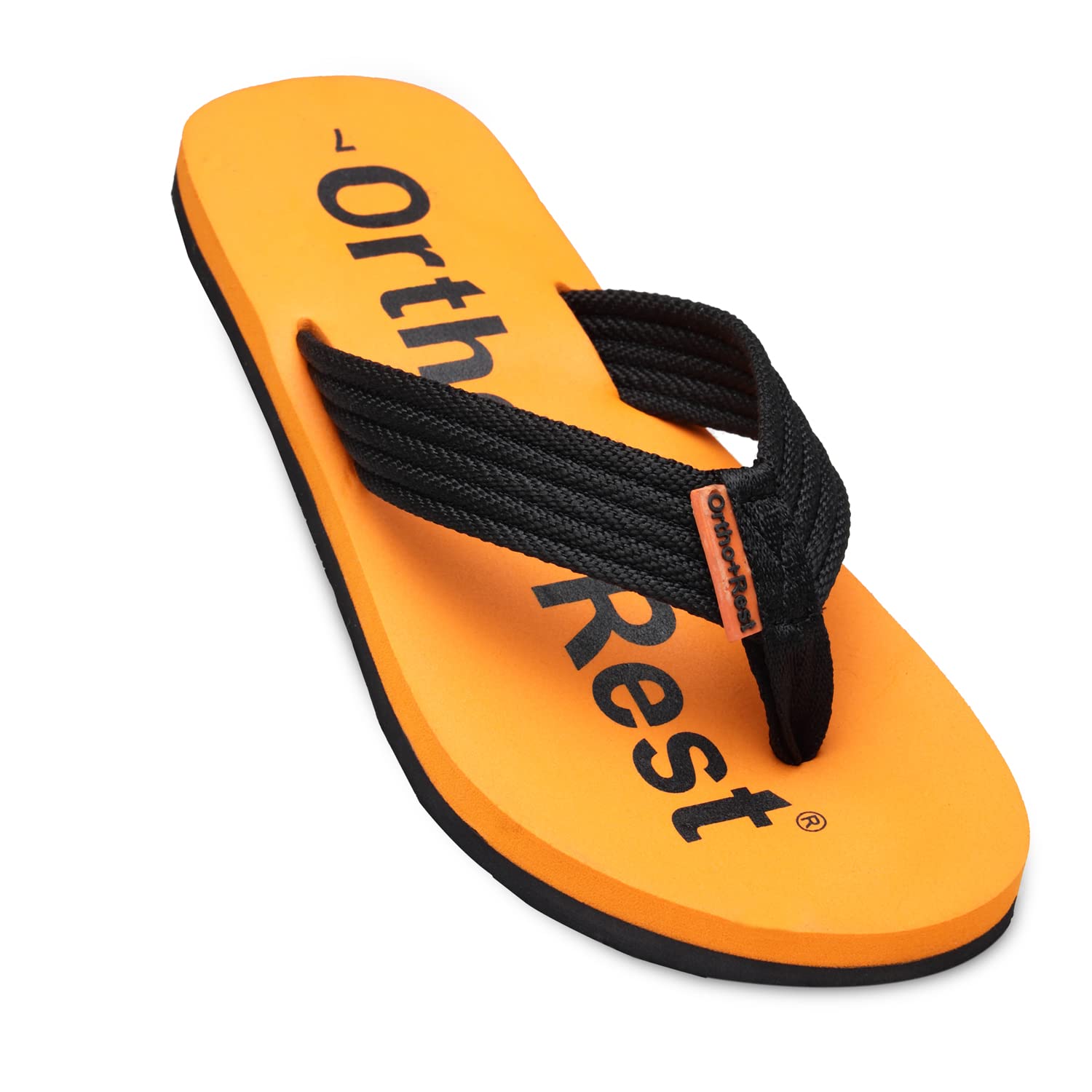 Ortho + Rest Extra Soft Mens Flip Flops | Ortho Slippers for Men | Lightweight Footwear Home Daily Use (Orange, numeric_6) (B09DD3J9CX) Amazon Price History, Amazon Price Tracker