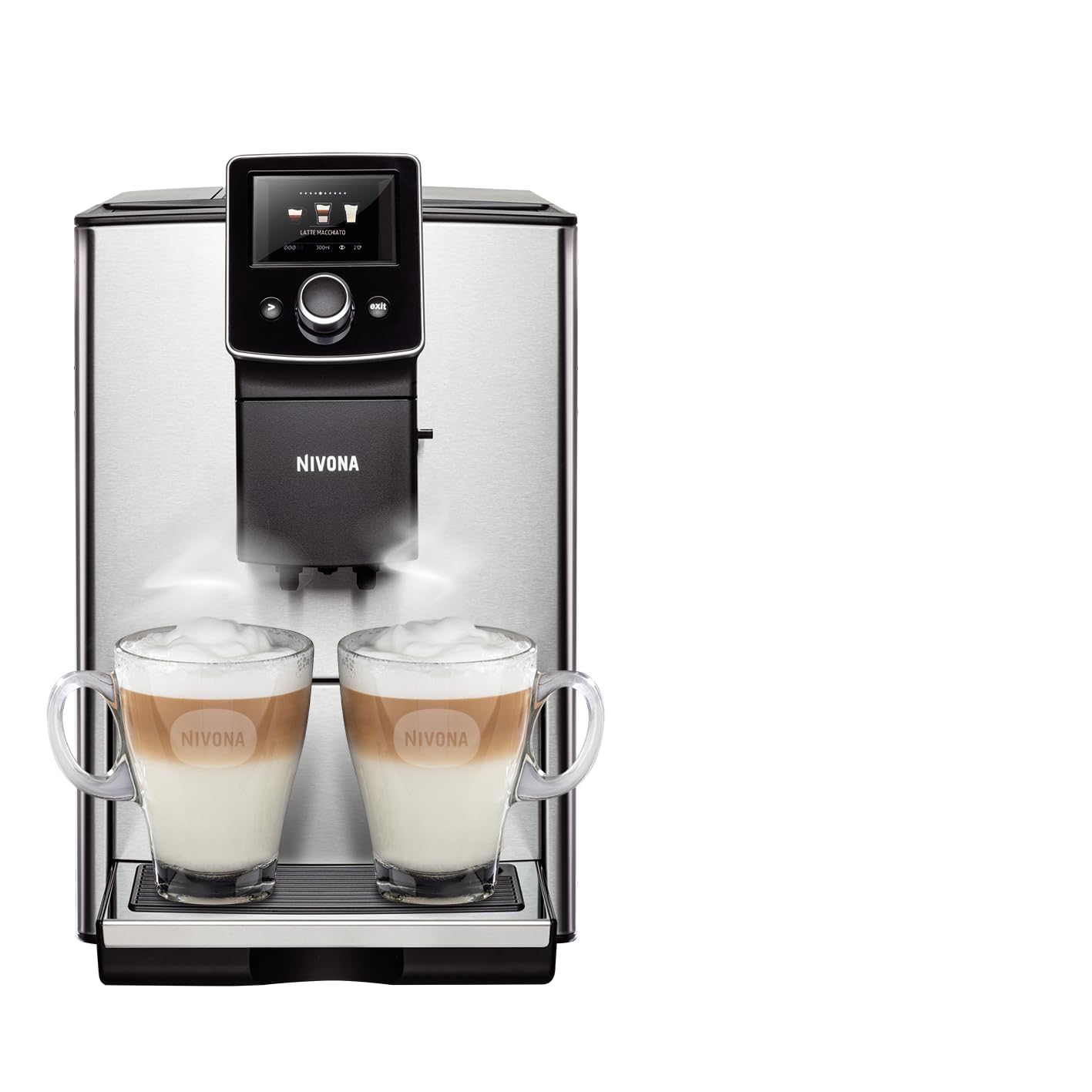 Nivona NICR 825, machine à café expresso broyeur, acier inoxydable, 1,8 L