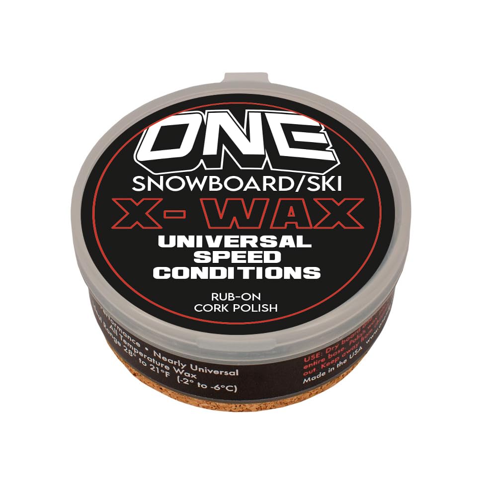 Amazon.com : ONEBALL One Mfg X-Wax Rub-On Snowboard/Ski/Nordic Wax