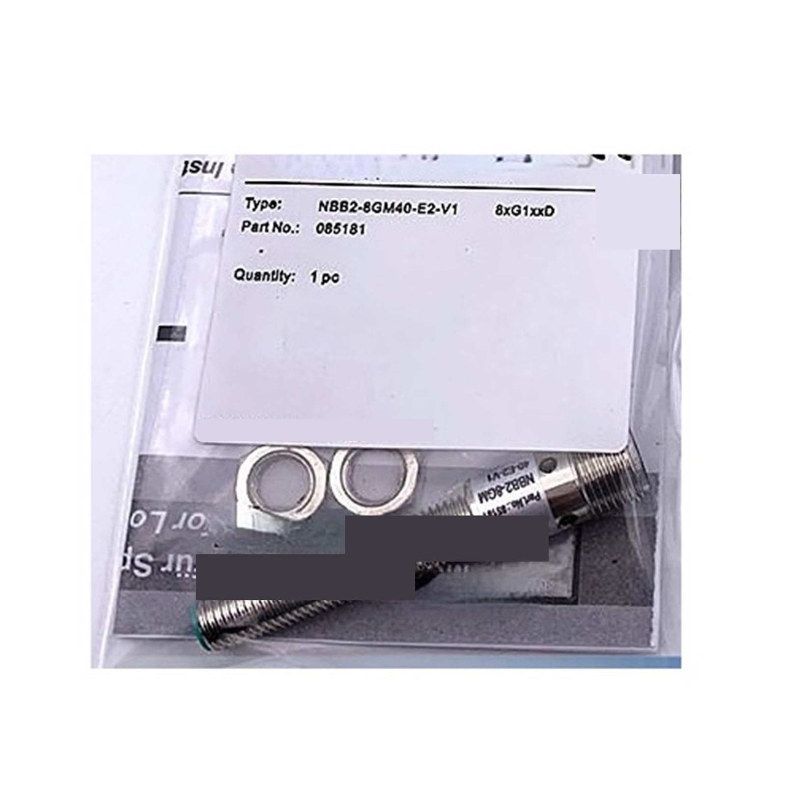 NBB2-8GM40-E0-V1 capteur inductif de proximité cylindrique avec connecteur V1