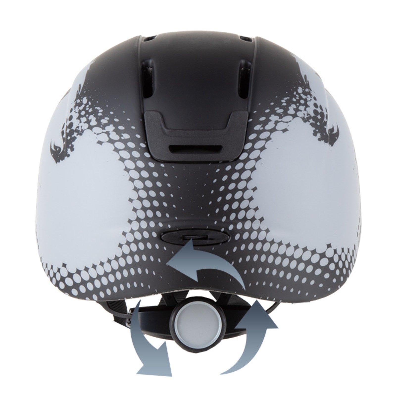 Casco de Equitación Ajustable Y Ligero con Revestimiento de PVC Y Absorción de Impactos para Entrenamientos Diarios, Clases Y Competiciones.