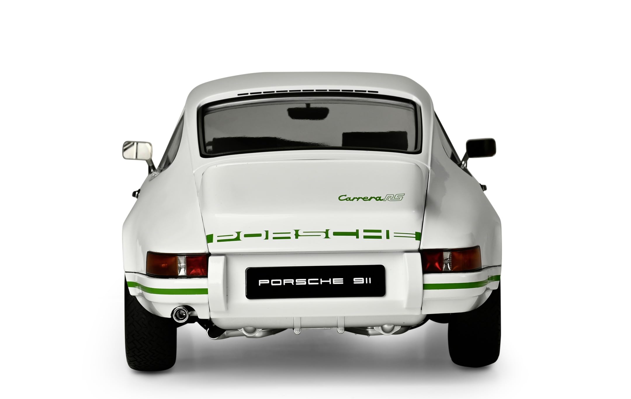 Kolekcje IXO 1:8 IXO Porsche 911 RS 2.7 Biały/Zielony - modelarstwo, modele, zestaw konstrukcyjny, zestaw modelarski, 713 części, zestaw do budowy samochodów